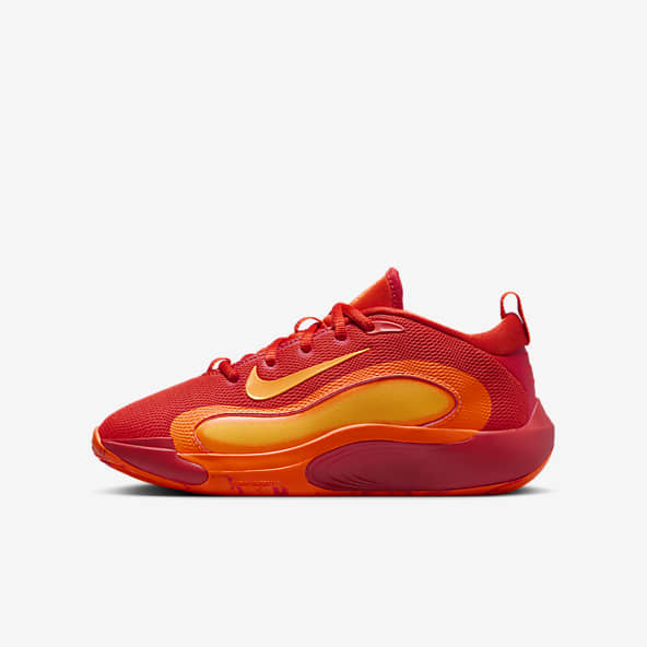 Orange Basketball Shoes. Nike